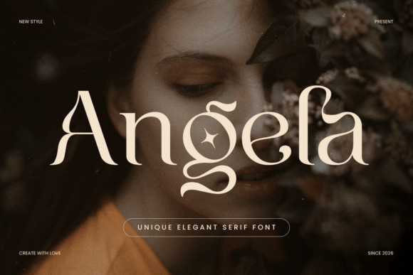 Angela: A Stylish Serif for Modern Branding