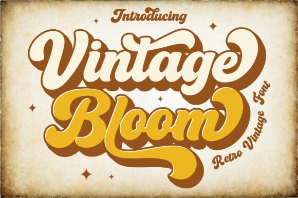 Bring Words to Life with Vintage Bloom’s Timeless Charm