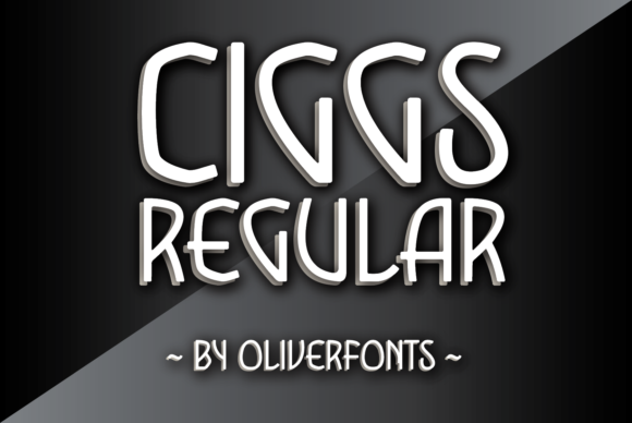 Ciggs: The Cool, Organic Display Font for Modern Creators