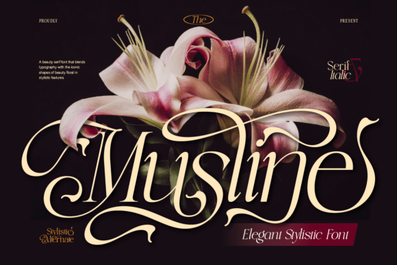 Discover Musline: A Serif Font with Artistic Flair