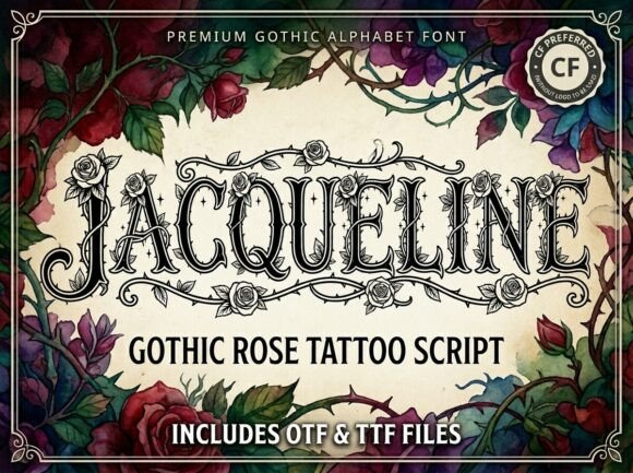 Jacqueline: A Display Font for Bold Statements