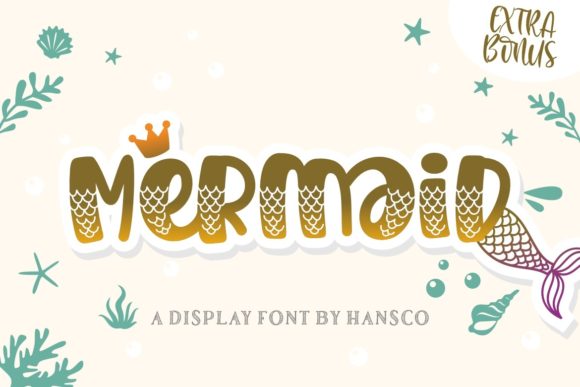 Mermaid: The Display Font That Brings Playful Energy