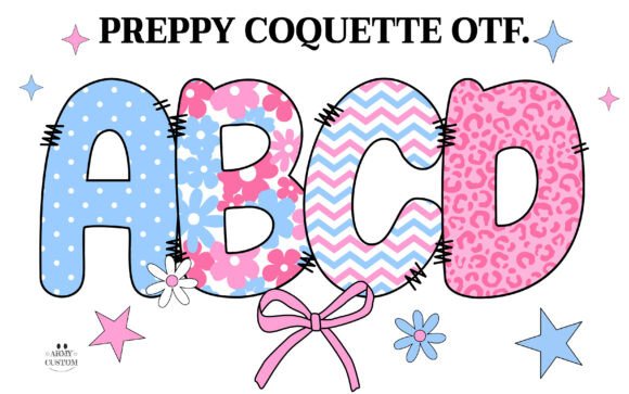Preppy Coquette: Classic American Style in a Typeface