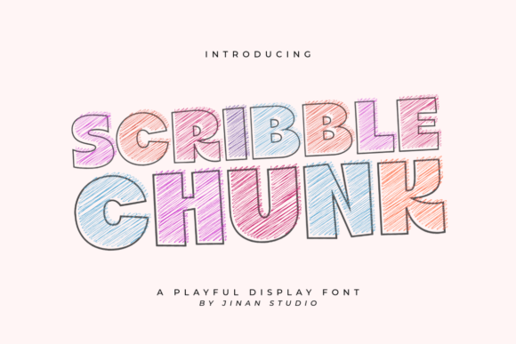 Scrible Chunk: The Playful Display Font That Brings Designs to Life