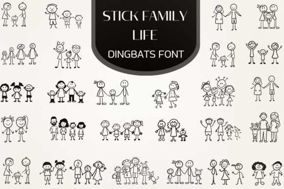 Stick Family Life: Capturing Togetherness in Every Character