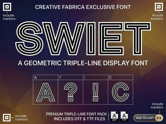 Swiet: The Typeface That Feels Like a Finish Line